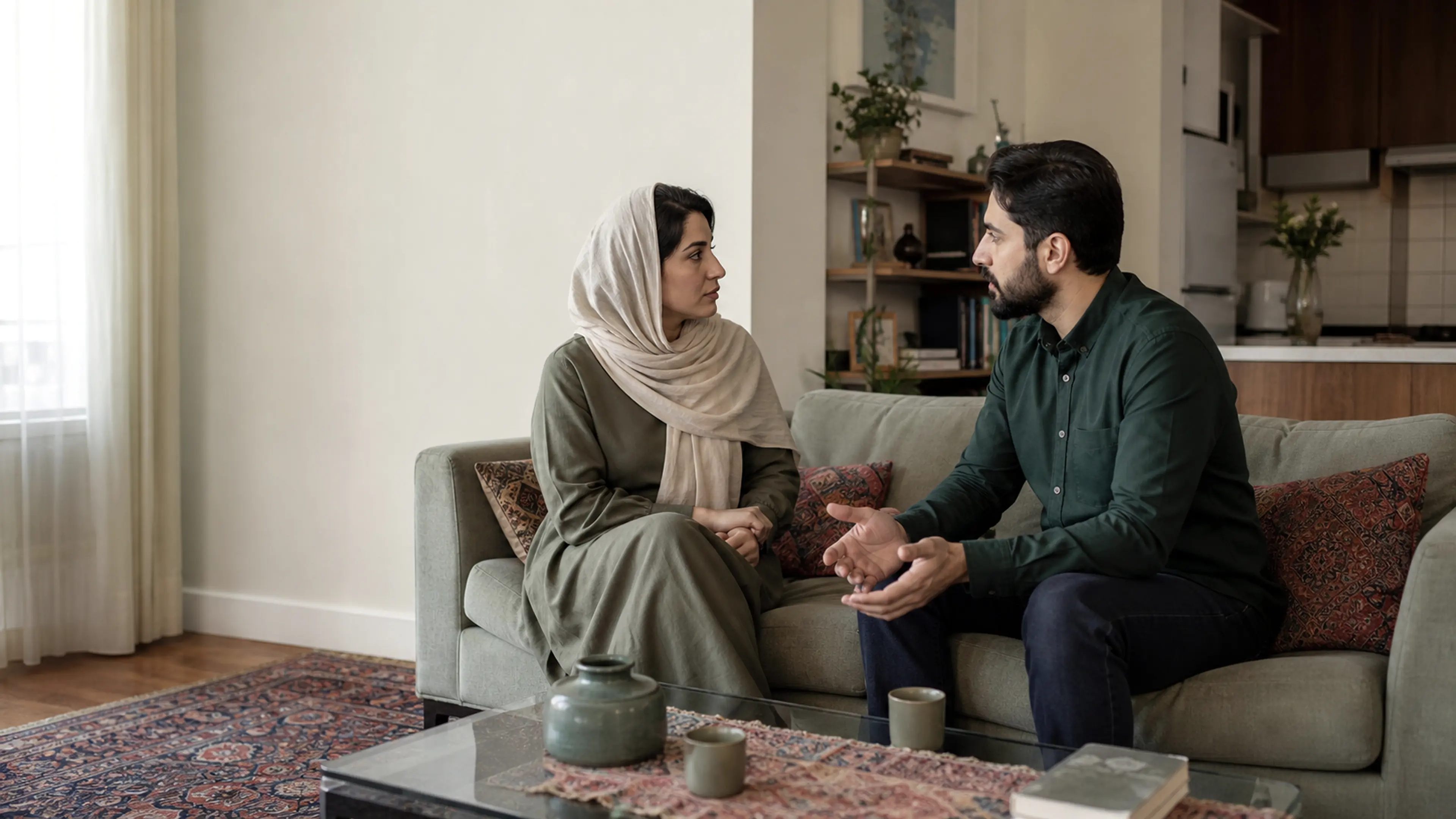تصویر ادیتوریال مرتبط با حریم خصوصی دیجیتال در رابطه؛ پسورد، پورن و مرز کنترلگری
